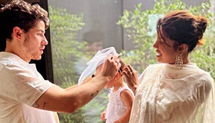 Priyanka Chopra, Nick Jonas And Their Daughter Steal Hearts: Check Pic