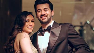 Newlyweds Karan Deol And Drisha Acharya's Unseen Pictures From Their Wedding Reception
