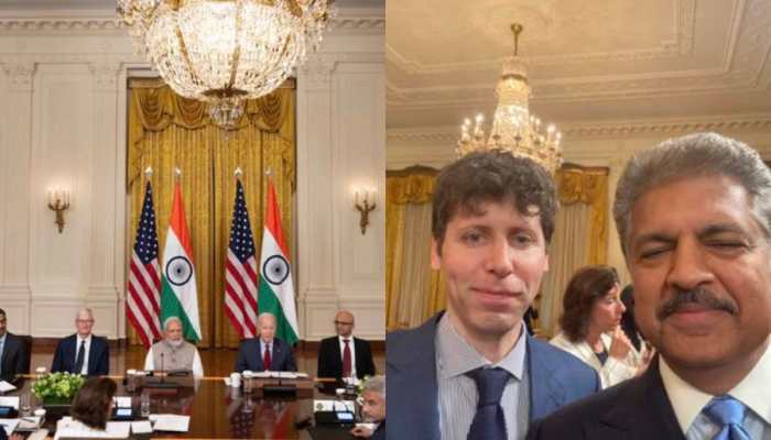 Indian ChatGPT ‘Challenge’: Anand Mahindra Meets OpenAI CEO At White House, Sam Altman Reiterates Being Misunderstood In India