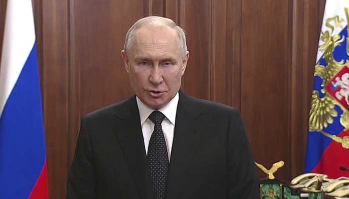 'Betrayal': Russian President Putin Vows To Crush Down Wagner Rebels