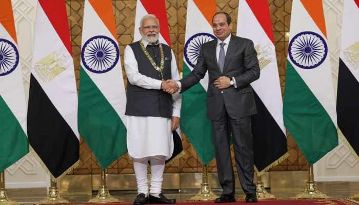  PM Modi Confered With Egypt&#039;s Highest State Honour &#039;Order Of The Nile&#039; 