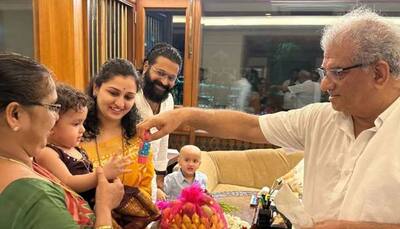 Kantara Star Rishab Shetty Celebrates Daughter Radhya's Ear Piercing Ceremony 