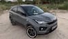 India's First Tata Nexon SUV Modified With Nardo Grey Body Wrap Looks Attractive