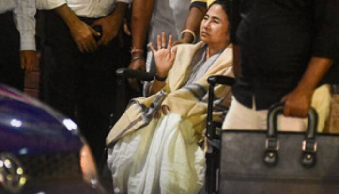 Mamata Banerjee Sustains Ligament Injuries As Chopper Makes Emergency Landing