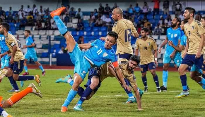 Late Own Goal Dampens India&#039;s Celebration At SAFF Championship, Ending In A 1-1 Draw Against Kuwait