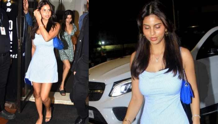 Suhana Khan Looks Stunning In Mini Dress As She Attends Mihir Ahuja&#039;s Birthday Bash, Rumoured BF Agastya Nanda Joins