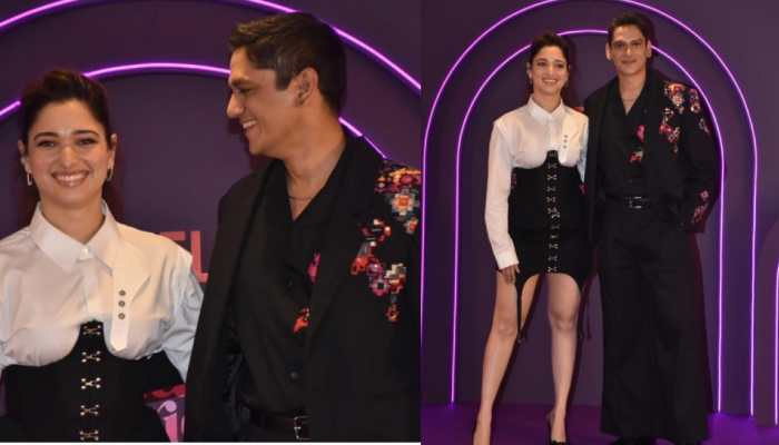 Lovebirds Tamannaah Bhatia, Vijay Varma Look Sexy As They Make Their Debut Public Appearance Together