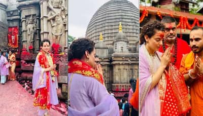 Kangana Ranaut Heads to Guwahati, Offers Prayers At The Divine Kamakhya Devi Temple 