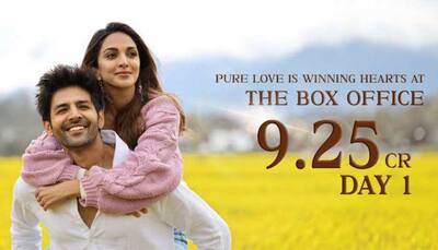 Satyaprem Ki Katha Day 1 Box Office Collections: Kartik Aaryan-Kiara Advani's Love Saga Mints Rs 9.25 Cr