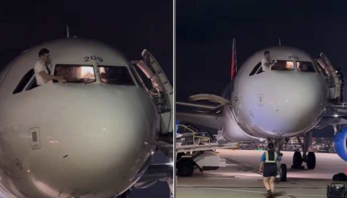 Watch: Pilot Cleans Aircraft's Windshield With Cloth, Internet Calls It 'Desi Jugaad'
