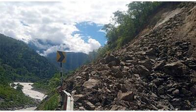 Uttarakhand: Badrinath National Highway Shut Near Chhinka Due To Landslide