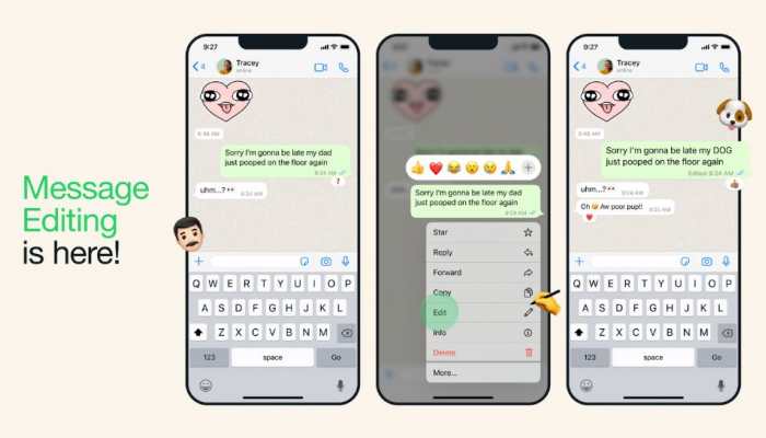 WhatsApp 'Edit' Feature Is Here; Check How To Correct Sent Messages With This Step-By-Step Guide