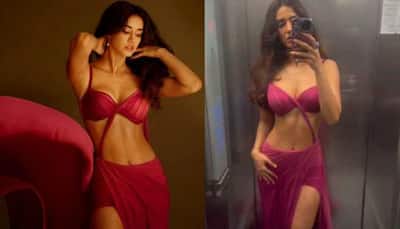 Disha Patani Raises The Temperature In Bold Pink Thigh-High Slit Outfit, Fans Call Her 'Sensational'