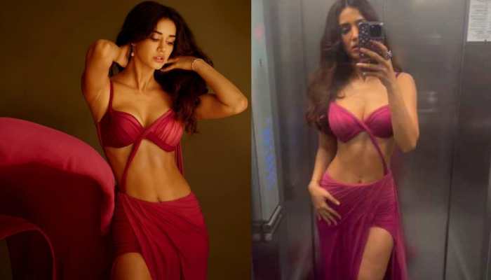 Disha Patani Raises The Temperature In Bold Pink Thigh-High Slit Outfit, Fans Call Her 'Sensational'