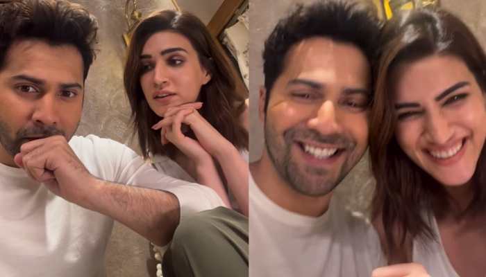 Kriti Sanon, Varun Dhawan&#039;s &#039;Bhediya&#039; Banter Is Unmissable - Watch