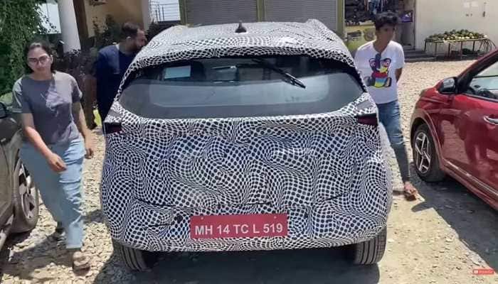 2023 Tata Nexon Facelift To Get Connected Tail Light, Spied Again Ahead Of Launch