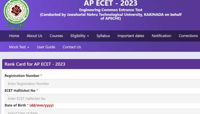 AP ECET Results 2023 Released At cets.apsche.ap.gov.in- Direct Link To Download Rankcard Here