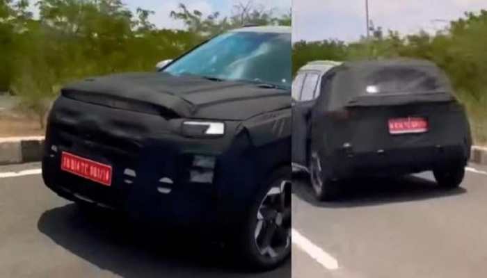 Hyundai Creta Facelift Spotted On Test In India, Launch Expected By Early 2024