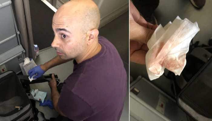 &#039;Horrific&#039;: Air France Passenger Finds Blood-Soaked Carpet In Flight, Airline Responds