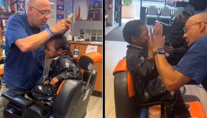 Man Starts Barber Shop For Kids With Special Needs: Watch Viral Video