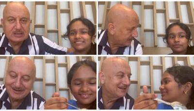 Anupam Kher Steps Out For Lunch With This Little Special Guest  