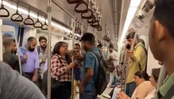 Woman Slaps And Shames Man On Delhi Metro: Video Goes Viral