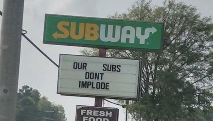&#039;Our Subs Don&#039;t Implode&#039;: Subway&#039;s Ad Faces Backlash On Social Media