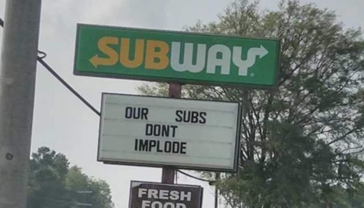 Our subs don't implode': Subway's ad faces backlash on social media