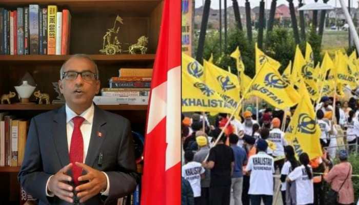 Canada MP Chandra Arya Punches Khalistanis On Face 'Snakes Raising