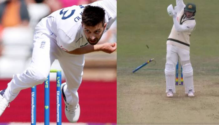WATCH: Mark Wood Clocks Speed Of 96.5 MPH, Cleans Up Usman Khawaja With Another Fast Delivery During Third Ashes Test
