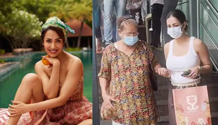 Malaika Arora&#039;s Father Hospitalised In Mumbai, Actor Spotted Assisting Mother After Visiting Dad