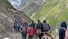 Amarnath Yatra Suspended Due To Heavy Rainfall In Kashmir Valley