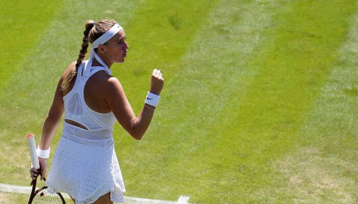 Wimbledon 2023: Petra Kvitova Eases Into Third Round With Win Over Aliaksandra Sasnovich