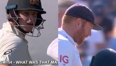 'Hey, What Was That Mate?': Steve Smith Loses Cool After Jonny Bairstow Gives Him Send-Off During Third Ashes Test; Watch