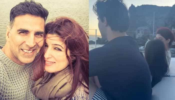 Akshay Kumar Captures Wife Twinkle Khanna And Kids Against A Scenic Background, Calls It &#039;Precious Moments&#039;