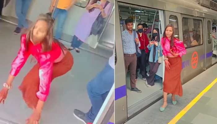 Watch: Instagram Influencer&#039;s Dance On Delhi Metro Platform Angers Internet As Video Goes Viral
