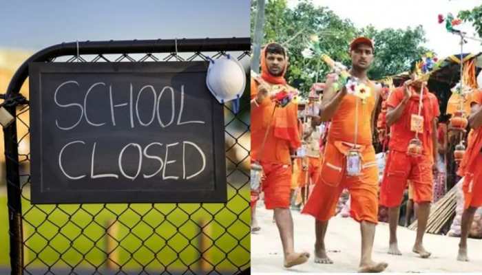 UP Schools Closed: Uttar Pradesh Schools, Colleges Closed in THESE Districts Due To Kanwar Yatra, Polytechnic Exam Postponed