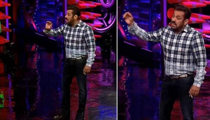 Bigg Boss OTT 2: Salman Khan Snapped Holding Cigarette While Hosting Weekend Ka Vaar, Pic Goes Viral