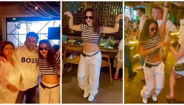 Ameesha Patel&#039;s Sassy Dance Video At A Club With Her Friends Goes Viral - Watch 