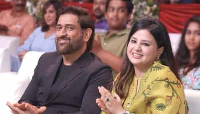 MS Dhoni, Sakshi Dhoni Make Grand Appearance At LGM Trailer Launch In Chennai