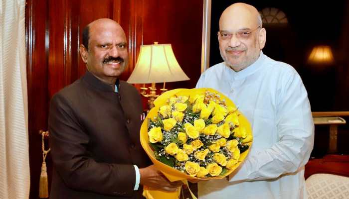 West Bengal Panchayat Poll Violence: Governor CV Ananda Bose Meets Amit Shah, Says 'Good Will Happen...'