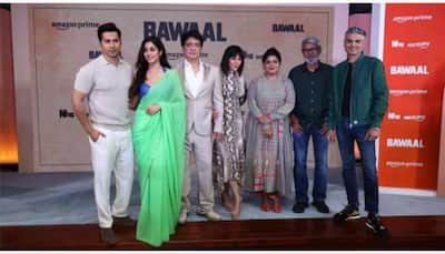 Varun Dhawan, Jahnvi Kapoor Promote 'Bawaal' In Dubai