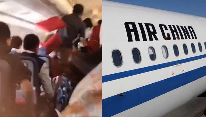 Watch: Severe Turbulence On Air China Flight Sends Passenger Flying Out Of Seat