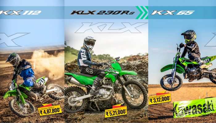 2024 Kawasaki KX65, KX112, And KLX230R Dirt Bikes Launched In India - Check Details