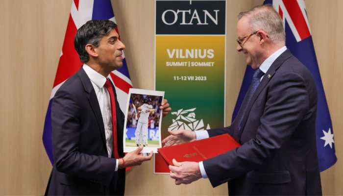 Ashes 2023: Rishi Sunak's Hilarious 'Did Not Bring My Sandpaper' Dig At Australian Counterpart - WATCH