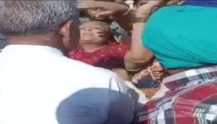Only In Haryana! Woman SLAPS MLA Over Mismanagement Of Flood Situation In Kaithal - Watch Video