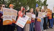 Thousands Of Doctors In England Go On 'Longest-Ever Strike' Over Pay Rise
