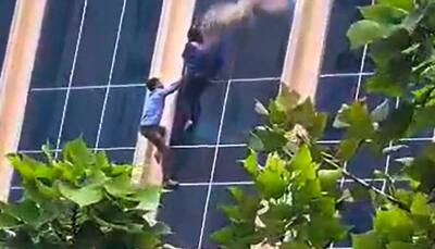 Noida Man, Woman Jump From Third Floor To Escape Fire, Survive As Locals Spread Mattress On Ground