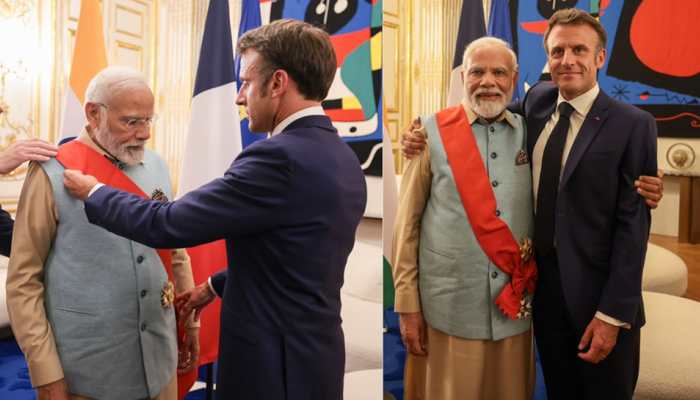 Modi Becomes First Indian Prime Minister To Receive France&#039;s Highest Award, &#039;Grand Cross Of The Legion Of Honour&#039;