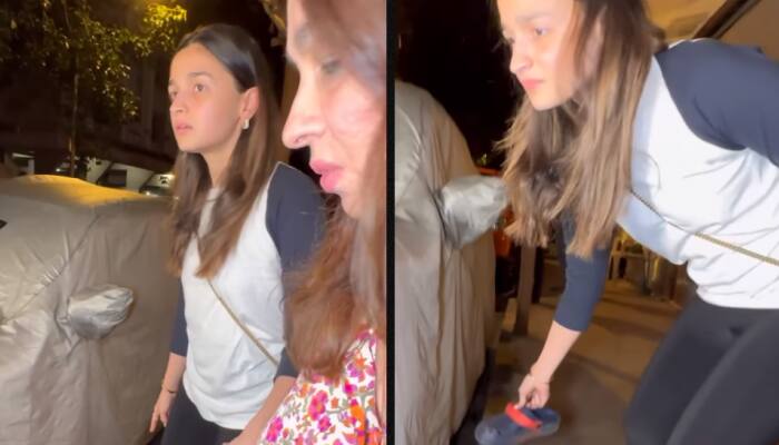 ‘Chappal Kiska Hai?’: Alia Bhatt Picks Up Paparazzo’s Slipper, Internet Reacts